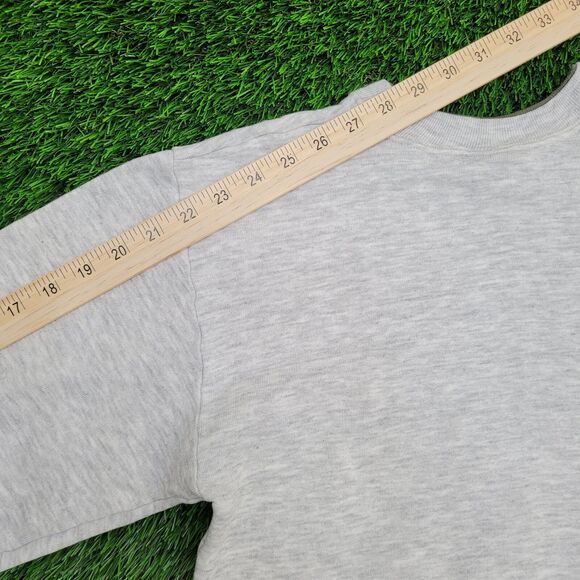 Vintage 1986 Emory-Henry Sweatshirt Womens Medium 18x25 Gray - Picture 3 of 15